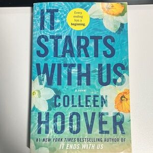 It Starts With Us by Colleen Hoover Book